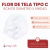 Flores de Tela Tipo C x unidad - tienda online