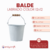 Imagen de Balde Labrado Color 12x12
