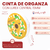 Cinta De Organza Con Lurex Central 15mm X 10m - Brooklyn - CandyCraft Souvenirs en Once