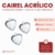 Cairel Acrilico Corazon 25mm bolson x 120u en internet