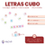 Letras Cubo 6x6mm VOCALES Blanco Multicolor 135u x25gr - comprar online