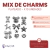 Mix de Charms Plateado x10u en internet