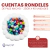 Cuentas Redondas de Pase Ancho x 25gr 40u - comprar online