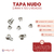 Tapa Nudo 2.4mm x 100 unidades en internet