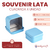 Souvenir Lata Cuadrada en internet
