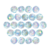 Cuentas AB-TR Perla Facetada 16mm x Bolson 500gr - 180u - CandyCraft Souvenirs en Once