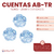 Cuentas AB-TR Flores 20mm x 5 unidades en internet