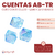 Cuentas AB-TR Cubo con Angulos 12mm x 25gr - 28 unidades en internet