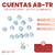 Cuentas AB-TR Perla Facetada 12mm x 25gr - 23 unidades - CandyCraft Souvenirs en Once