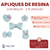 Apliques con Brillo x 15 unidades