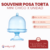 Mini Posa Torta con Pie Plastico Chico - CandyCraft Souvenirs en Once