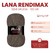 Lana Semi Gruesa Rendimax 100gr - Rinde 235 mts