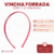 Vinchas Forradas 8 mm x 12 unidades