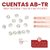 Cuentas AB-TR Perla Facetada 16mm x Bolson 500gr - 180u