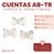 Cuentas AB-TR Moño Bow Tie 22x15mm x 5 unidades - tienda online