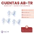 Cuentas AB-TR Moño Gift 22x29mm x Bolson 500gr - 150 unidades - tienda online