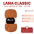 Lana Semi Gruesa Classic 4/7 Mia 100gr - Rinde 190 mts - tienda online