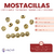Mostacillas Carita Emoji Metalizada 9mm x Bolson 500gr 1400u - CandyCraft Souvenirs en Once