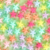 Cuentas Color Interno Estrellas 15mm x Bolson 500gr 400 unis - CandyCraft Souvenirs en Once