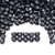 Letras Corazon 7x7mm Negro Letra Blanca 200u x25gr