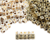 Letras Cubo 6x6mm Metalizadas 50u x 25gr