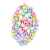 Cuentas Pastel Corazon 3D 10mm x 25gr 65 unidades en internet
