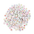 Cuentas Numeros Redondos 6mm x Bolson 500gr 3200u - CandyCraft Souvenirs en Once