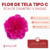 Flores de Tela Tipo C x unidad en internet