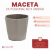 Imagen de Maceta Octogonal N2