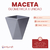 Maceta Geometrica - CandyCraft Souvenirs en Once