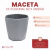 Maceta Octogonal N2 - tienda online