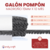 Pompon Madroño x 10mts - CandyCraft Souvenirs en Once