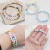 Letras Redondas 6mm Blanco Letra Negra 160u x25gr - CandyCraft Souvenirs en Once