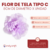 Imagen de Flores de Tela Tipo C x unidad