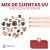 Mix de Cuentas UV x Bolson 500gr en internet