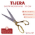 Tijera de Sastre Modista Corta Tela Calidad N3 - 26CM - comprar online
