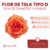 Flores de Tela Tipo D x unidad - comprar online