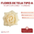 Flores de Tela Tipo A x unidad - CandyCraft Souvenirs en Once