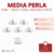 Media Perla 6mm x25g - CandyCraft Souvenirs en Once