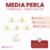 Media Perla Tornasol 6mm 460u x 25gr