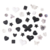 Mix de Cuentas Premium Negro Bolson x 500grs - 420 unidades