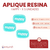 Aplique de Resina - TQ - Happy x 5 unidades - comprar online