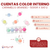 Cuentas Color Interno Caramelos Grandes 15x20mm x Bolson 500gr 390u en internet