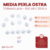 Media Perla Ostra Tornasolada 2600u x500gr Bolson - comprar online