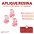 Aplique de Resina - CAT - Gatito con Pollera x 5 unidades - comprar online