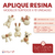 Aplique de Resina Modelos Surtidos x 10 unidades - CandyCraft Souvenirs en Once