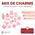 Mix de Charms Surtidos x 50 unidades Rosa en internet
