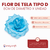 Flores de Tela Tipo D x unidad - tienda online