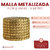 Malla Flor Metalizada x 1 metro en internet