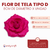 Flores de Tela Tipo D x unidad - comprar online